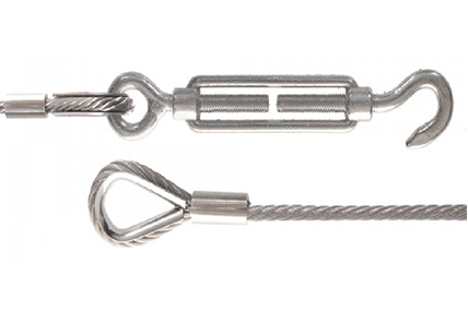 Turnbuckle With Wire